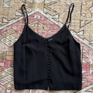 Madewell Silk Button-Down Cami